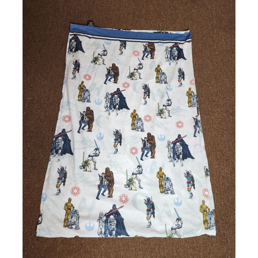 Kohls Star Wars Twin Sheet Light & Dark Side Characters & Starships 2016